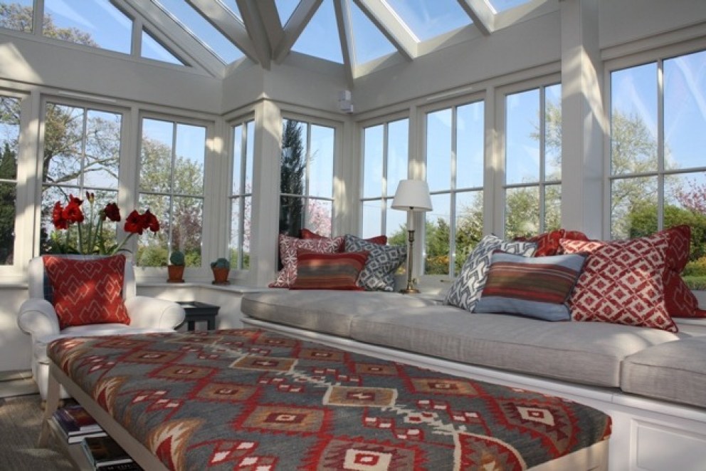 A conservatory for relaxed family living, Essex | Conservatory | Interior Designers
